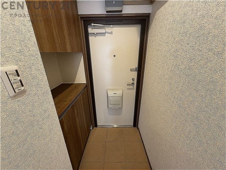 クリアコート伊丹の玄関