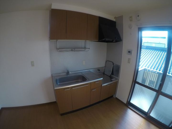 しろがねハイツのキッチン