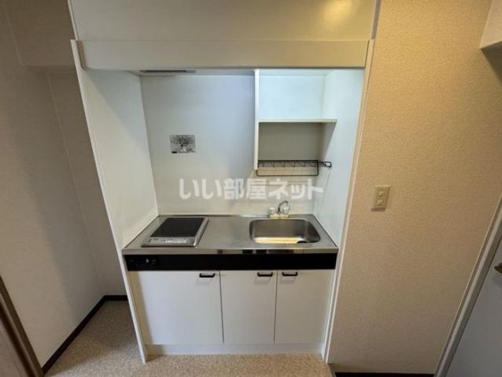 大阪府大東市学園町(マンション)の賃貸物件のキッチン