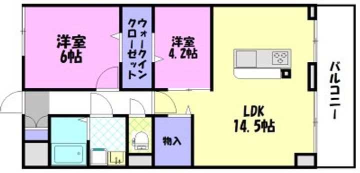 PLACIDESの間取り