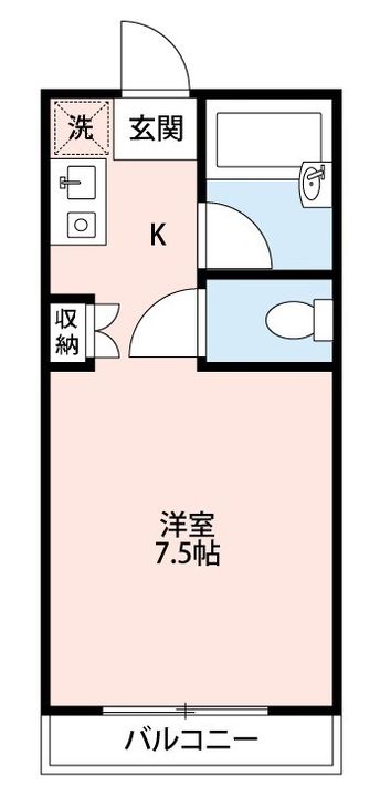 ベルフラットの間取り