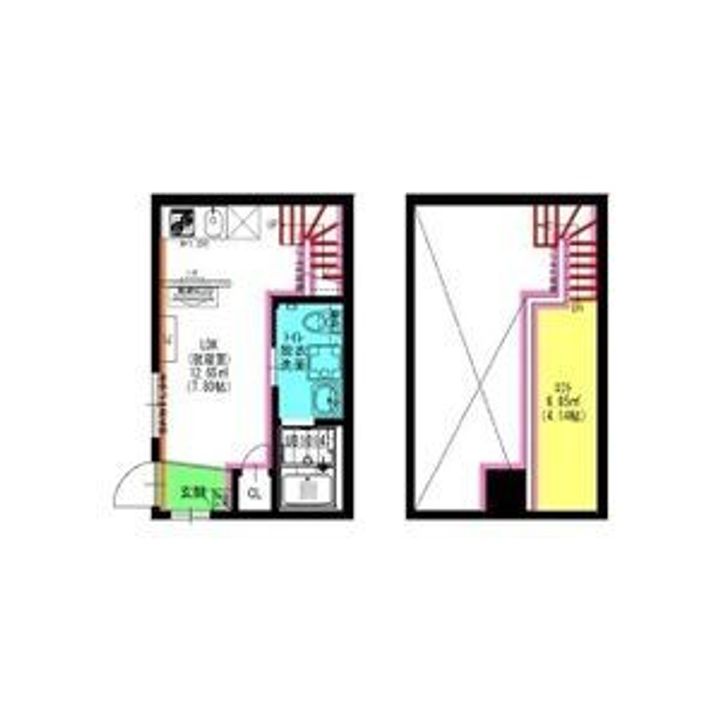 Velo JIYUGAOKA(ヴェロジユウガオカ)の間取り