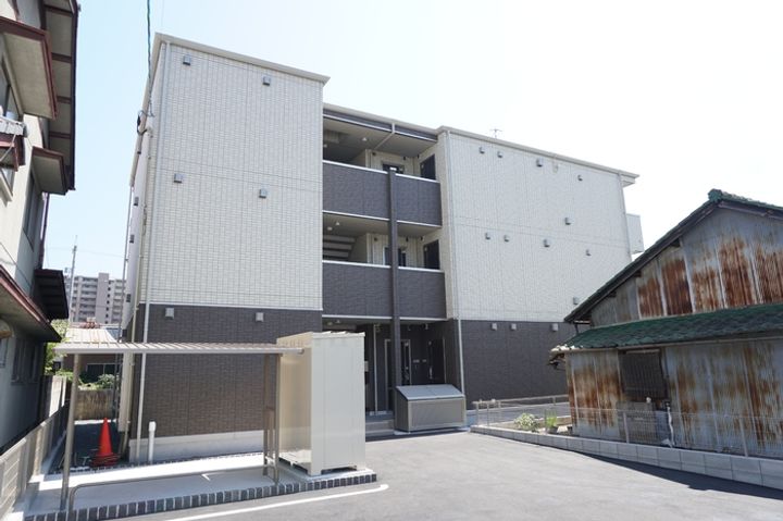広島県福山市野上町1(アパート)の賃貸物件の外観