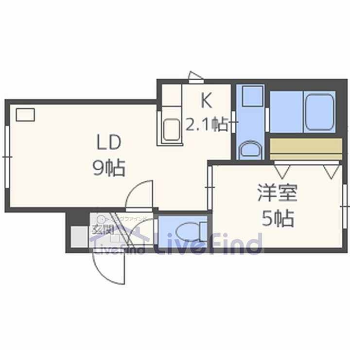 ヴレネージュ美園の間取り