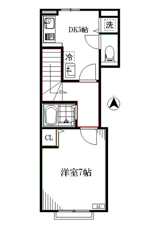 東京都杉並区成田東2(アパート)の賃貸物件の間取り