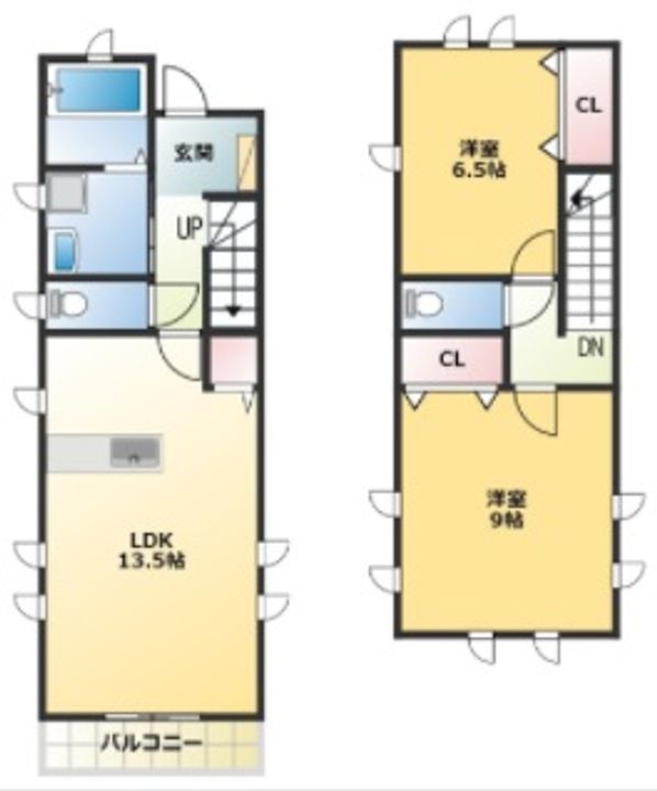 徳島県徳島市末広5(一戸建)の賃貸物件の間取り