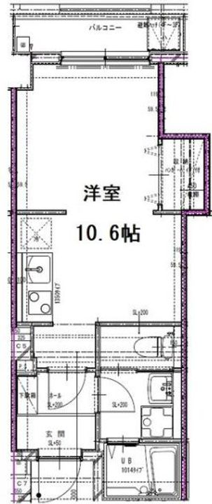 コンフォート ドメールの間取り