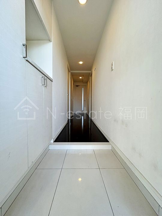 福岡県福岡市中央区地行3(マンション)の賃貸物件の玄関