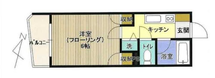 メゾンマレヴォワールの間取り