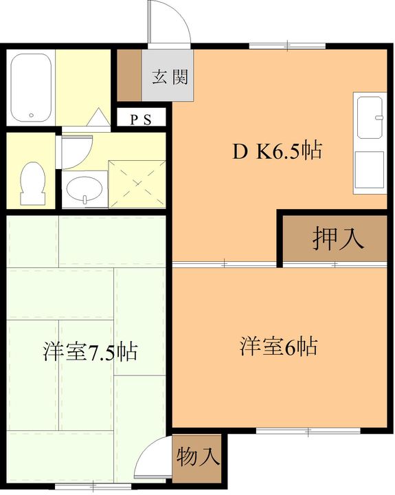 コンコードの間取り