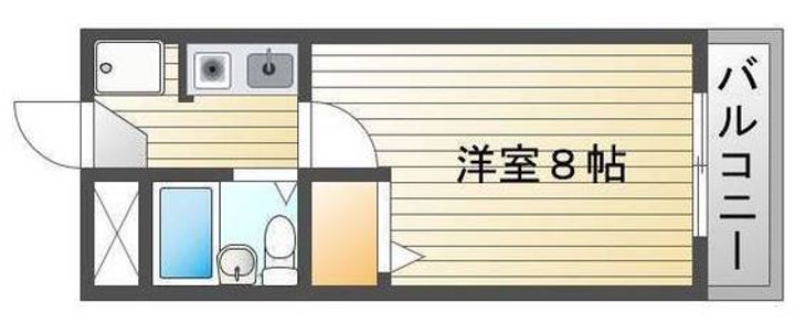 セゾンHoukanの間取り