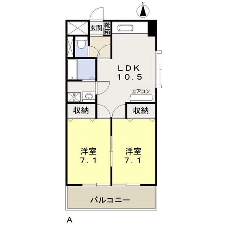 三宅ビルの間取り