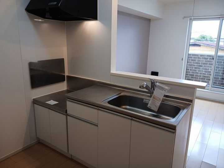 栃木県宇都宮市御幸ケ原町(アパート)の賃貸物件のキッチン