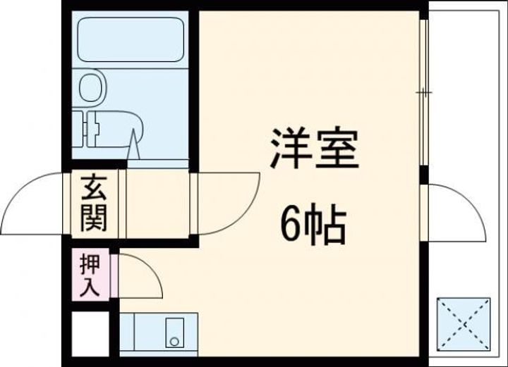 奈良県奈良市鍋屋町(マンション)の賃貸物件の間取り