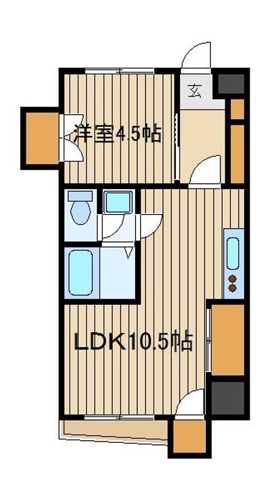 東京都練馬区石神井町3(マンション)の賃貸物件の間取り