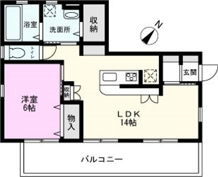 リヴェールの間取り