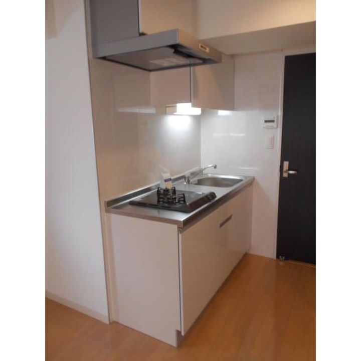 東京都新宿区山吹町(マンション)の賃貸物件のキッチン