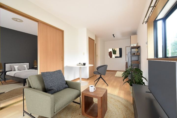 サンフラワーの居間