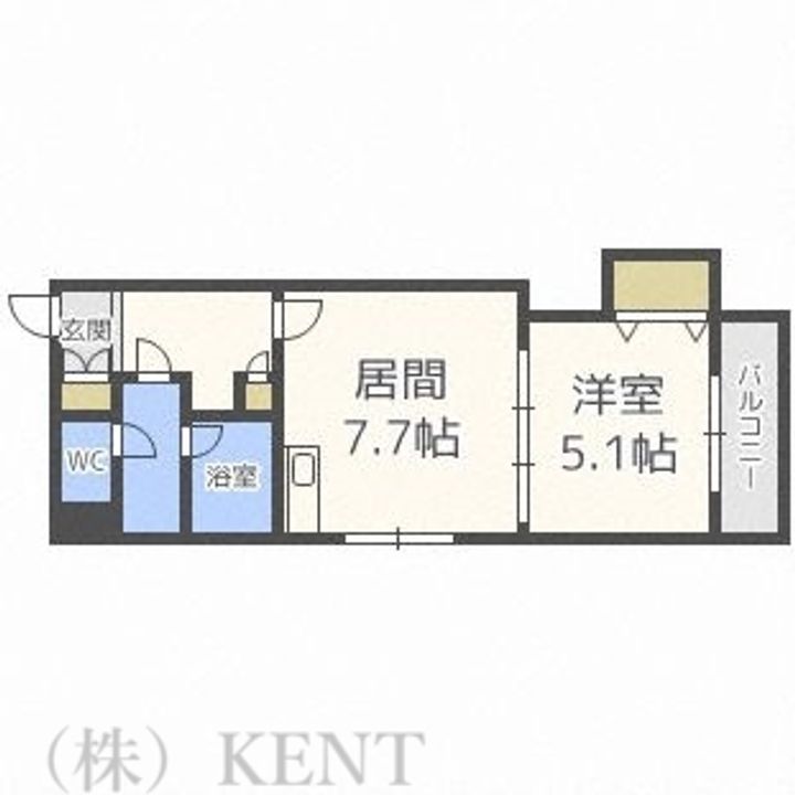 Vertical 18の間取り