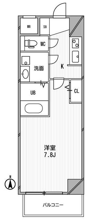 アーデンタワー西本町の間取り