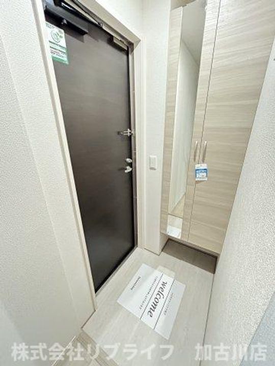 RIPOSO東加古川Iの玄関