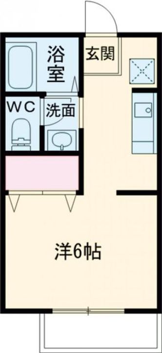 兵庫県加東市喜田2(アパート)の賃貸物件の間取り