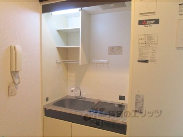T・Oコーポ石山A棟のキッチン