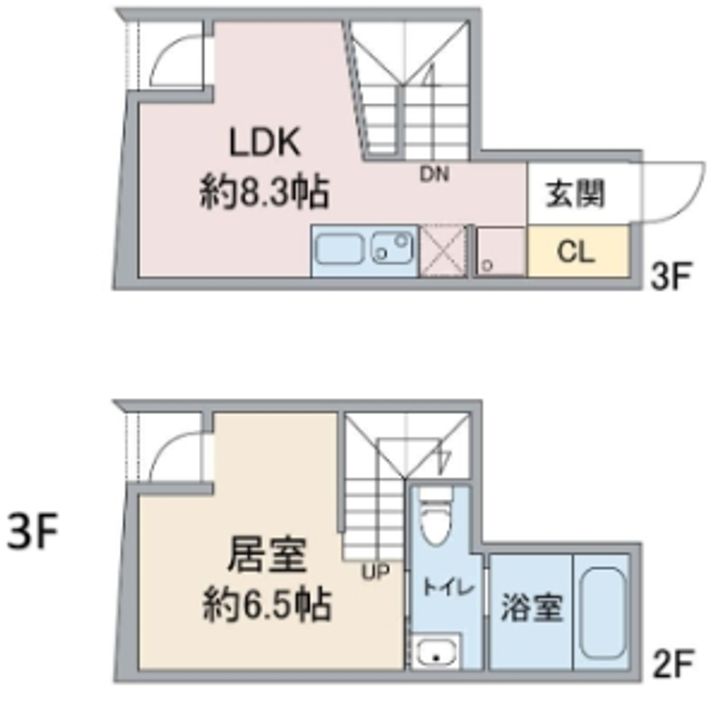 Floraison HANAKAWADOの間取り