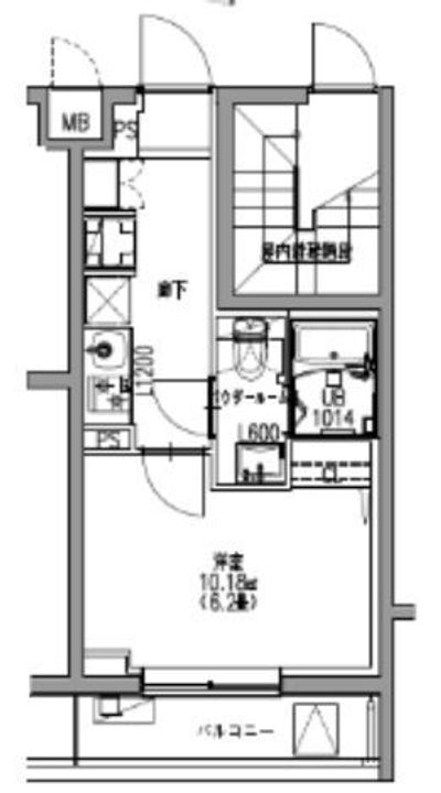 S-RESIDENCE行徳courantの間取り
