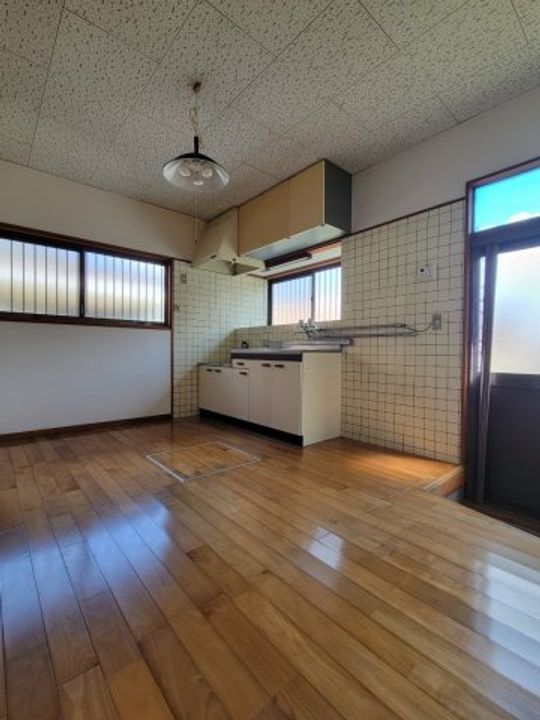鹿児島県姶良市東餅田(一戸建)の賃貸物件のキッチン