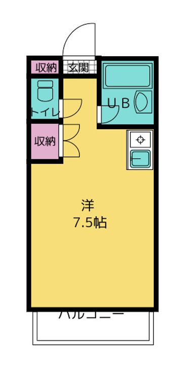 フォルム熊大前の間取り