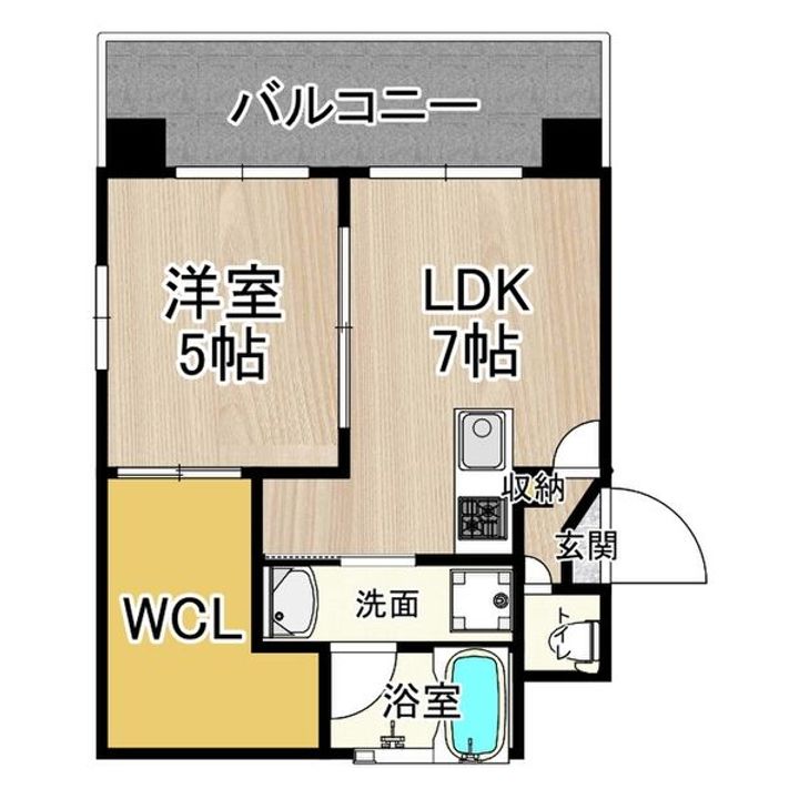 CITY SPIRE十三東の間取り