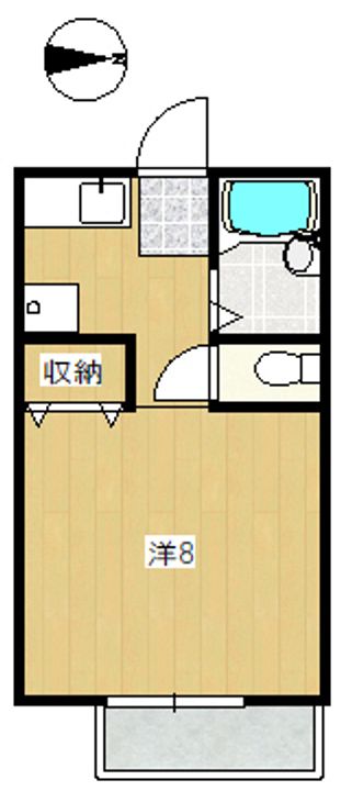 ハルコーポの間取り