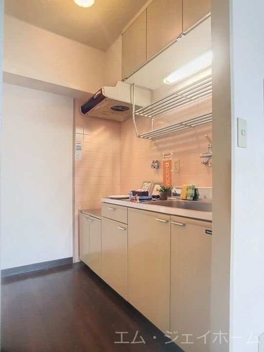 滋賀県大津市今堅田2(マンション)の賃貸物件のキッチン