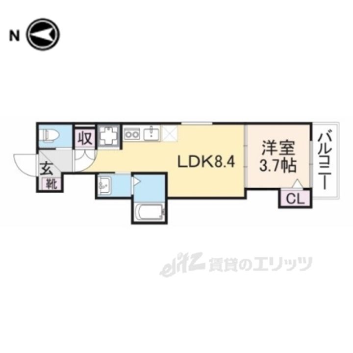 Fasecia立花の間取り