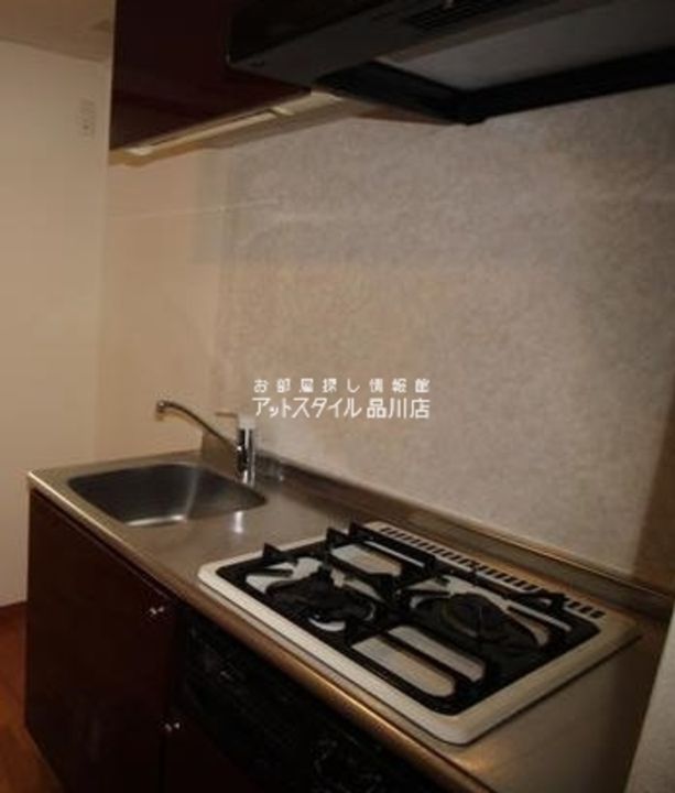 東京都港区芝2(マンション)の賃貸物件のキッチン