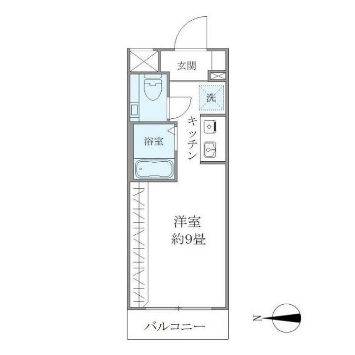 ISM平塚の間取り
