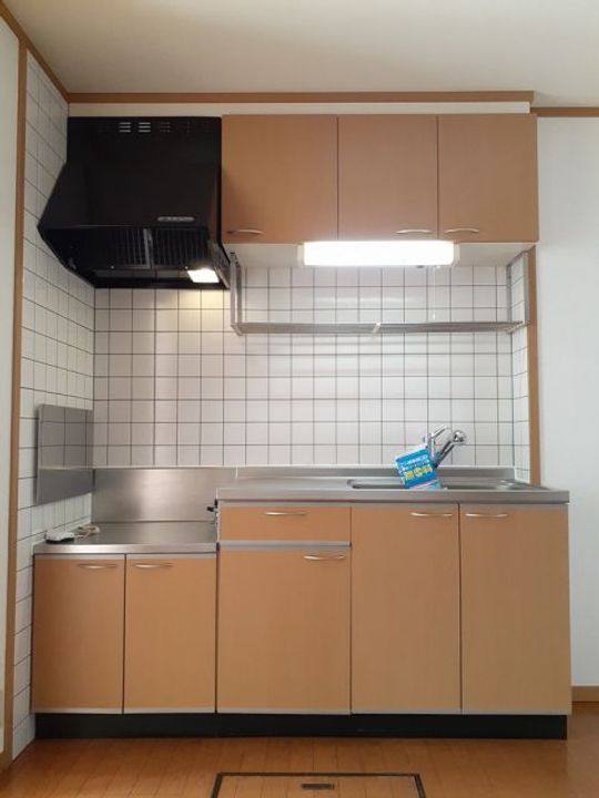 福島県福島市町庭坂字杉ノ下(アパート)の賃貸物件のキッチン