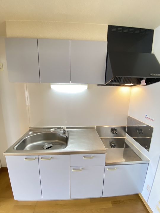 熊本県菊池郡菊陽町武蔵ヶ丘北1(マンション)の賃貸物件のキッチン