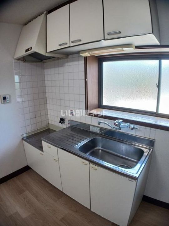 新潟県新潟市東区物見山3(アパート)の賃貸物件のキッチン
