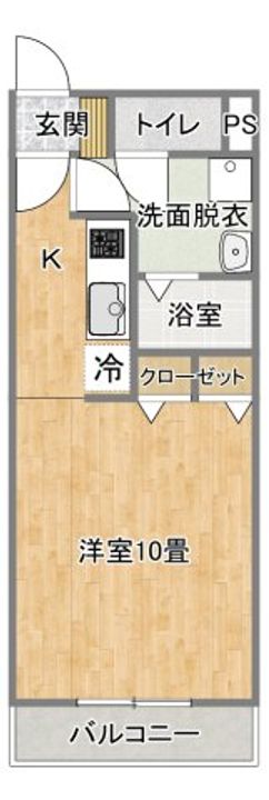ヒーローマンション グランデの間取り
