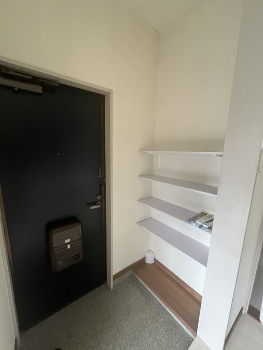 そよ風とひなたのアトリエの玄関