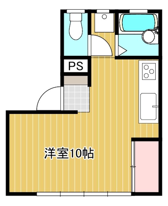 そよ風とひなたのアトリエの間取り