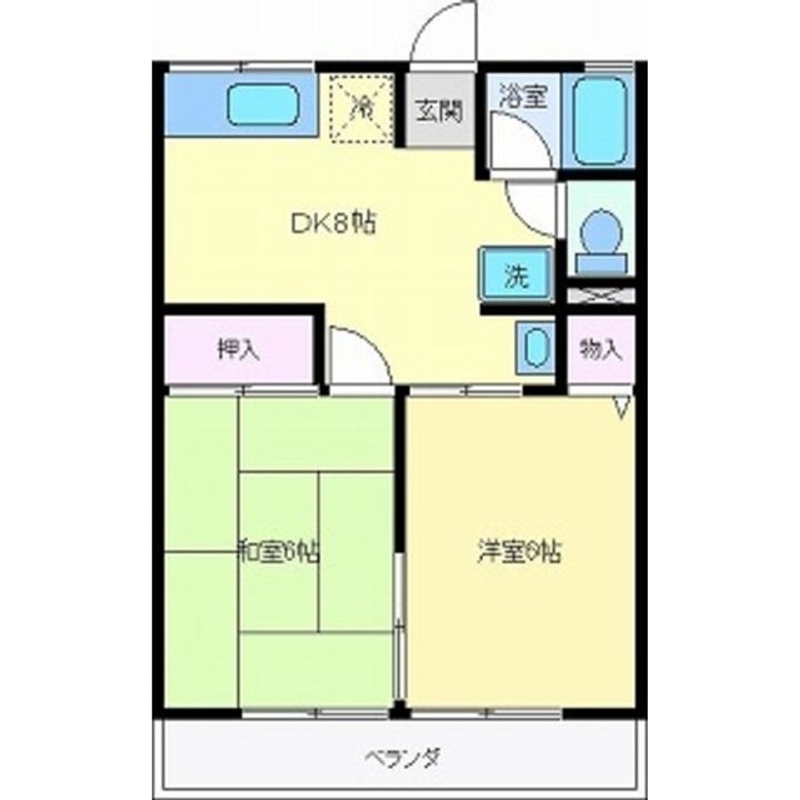 シティハイム セラーノの間取り