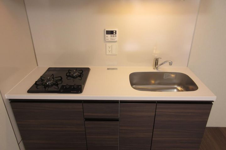 代々木の杜緑邸のキッチン