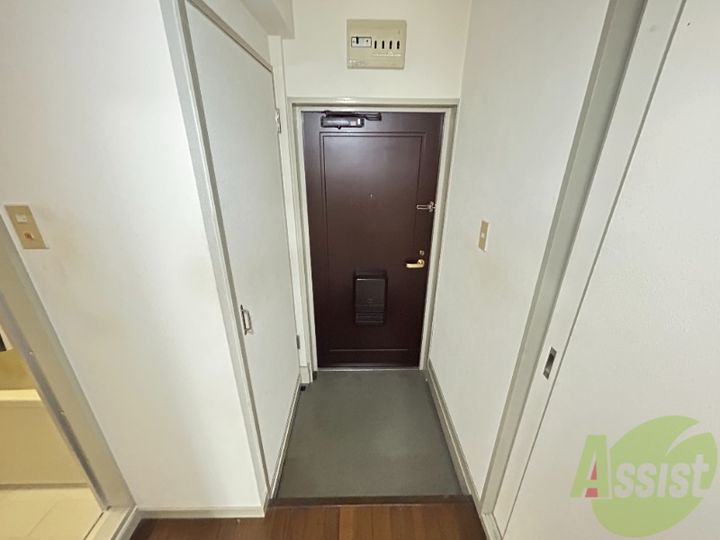 大地グランハイムVの玄関