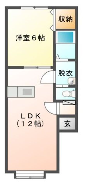 Mハイツ宮の森7の間取り