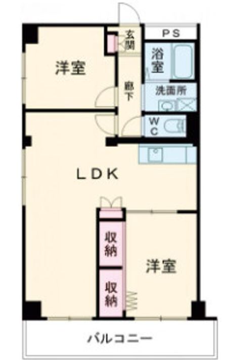 大森ハイツの間取り