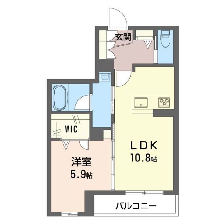 シャルマン レジデンスの間取り