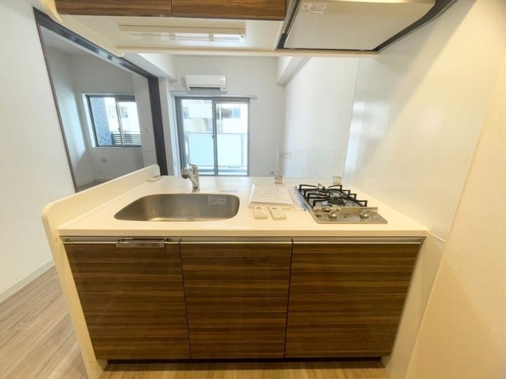 プレサンス大阪天満リバーシアのキッチン